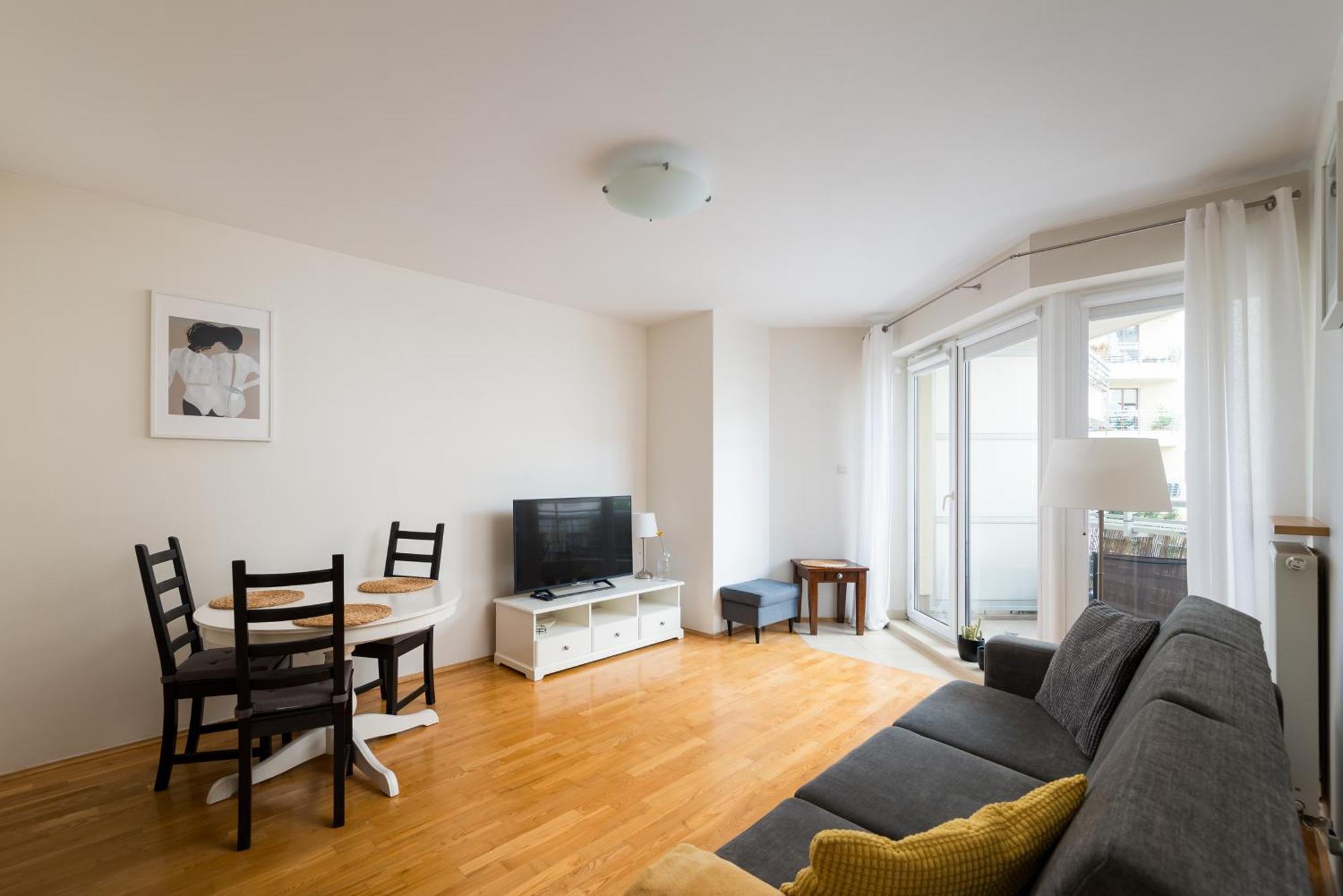 Metro Ksiecia Janusza Cosy Apartment Warschau Exterior foto